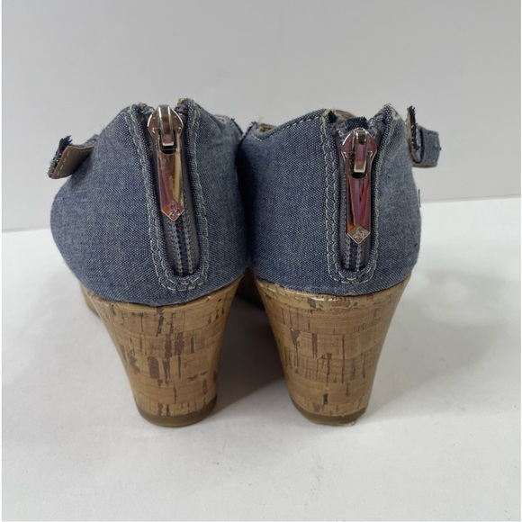 Sam Edelman Elsie Tia Strappy Multicolored
Wedge Sandals - Picture 8 of 11